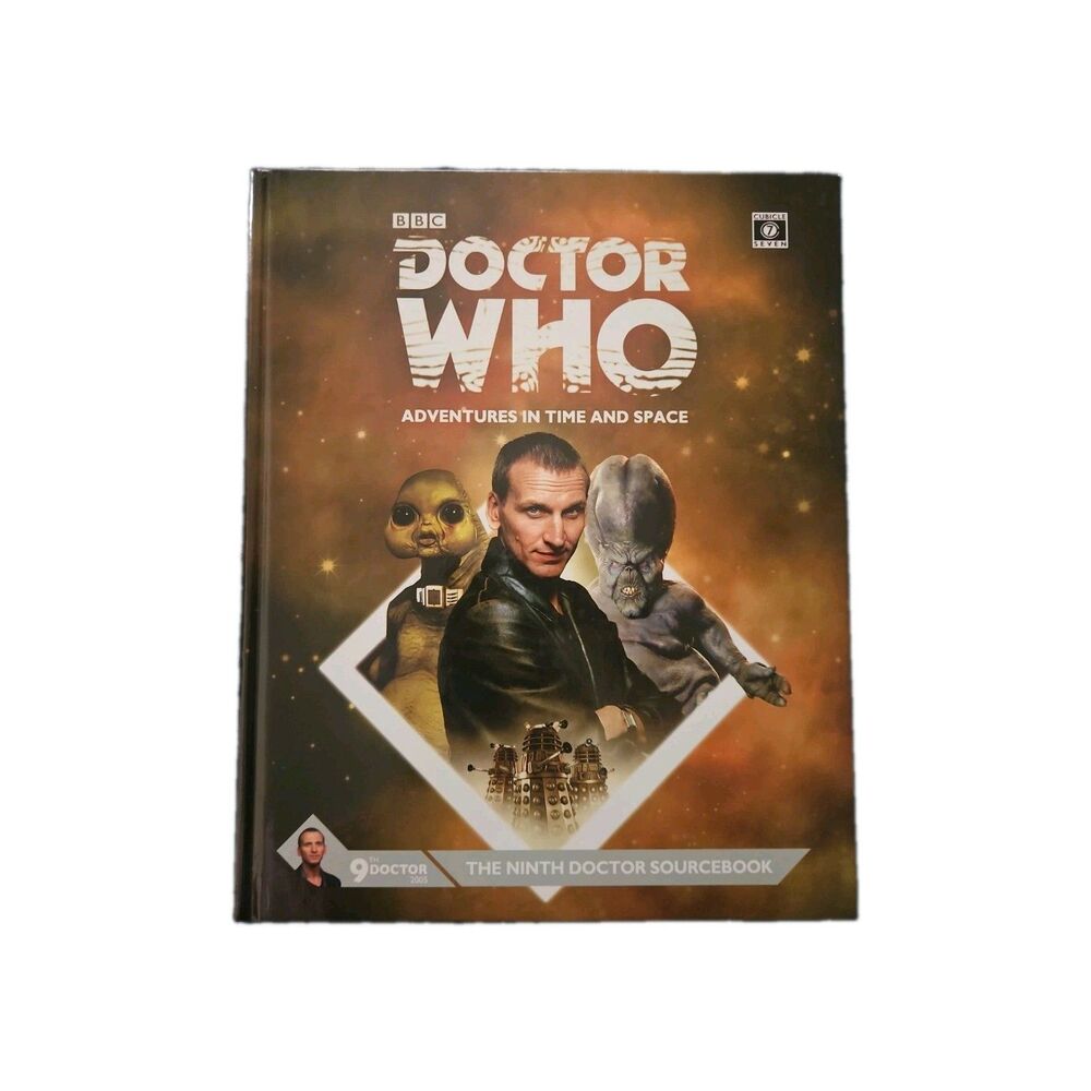 BBC Doctor Who Adventures in Time & Space The Ninth Doctor Sourcebook NEW